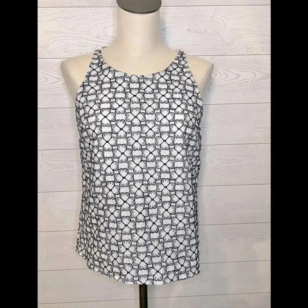 Mi ami “cloverleaf” print tank top Size Small
